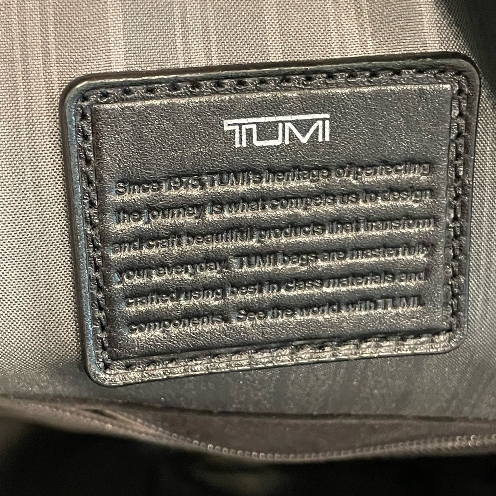 TUMI Alpha Luxury Travel Backpack Black - Picture 8 of 13